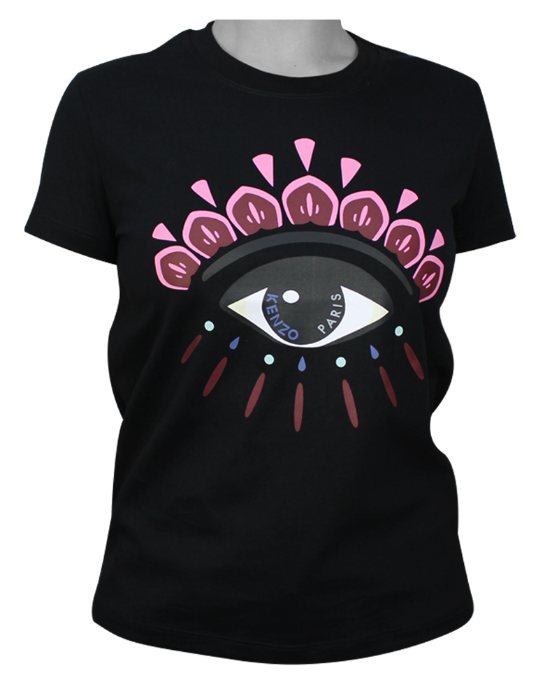 Kenzo Tiger T shirt Femme Oeil L